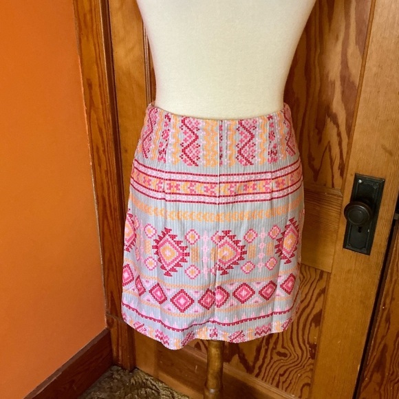 Savannah Jane NWT Bright Southwest Mini Skirt - Picture 10 of 10